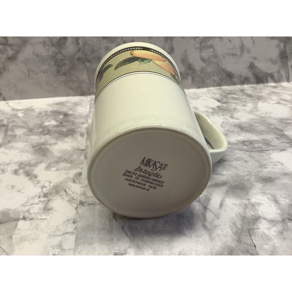 Mikasa Intaglio Garden Harvest Cappuccino Mug - Vintage - Preowned - Picture 4 of 4